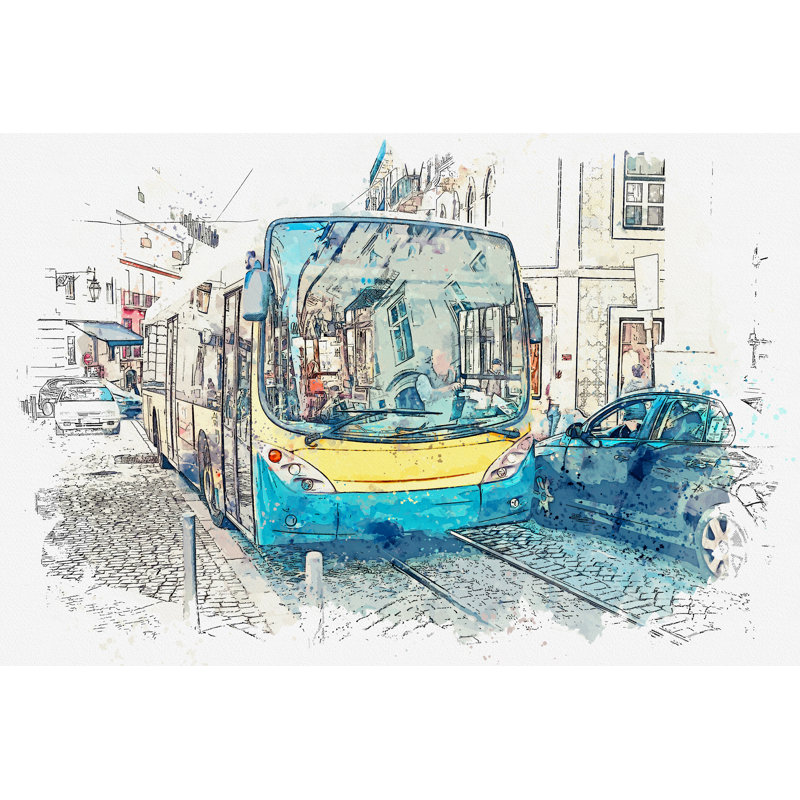 Aarthi A Watercolor S Croquis 10566326 sur toile par Franz12, peinture, H 8 po x l 12 po