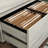 Off White+Gray Storage Cabinets