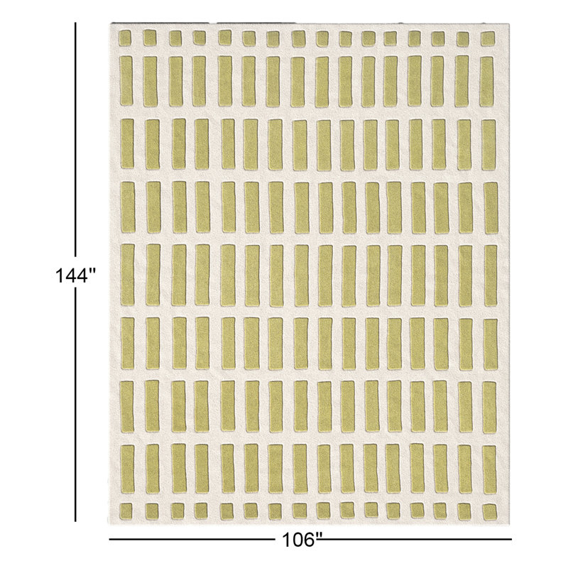 Tapis olive Jason, Rectangle 8 pi 10 po x 12 pi