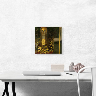 «Pallas Athene 1998» par Gustav Klimt, reproduction d'art sur toile tendue