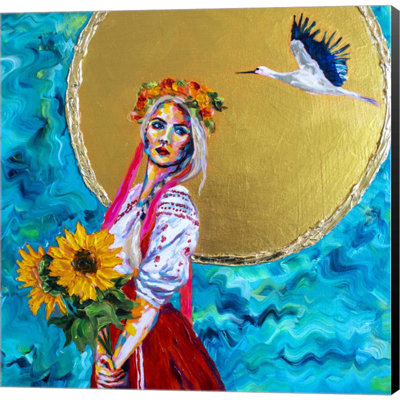 " Praying For Ukraine " by Mozzafiato Painting Print