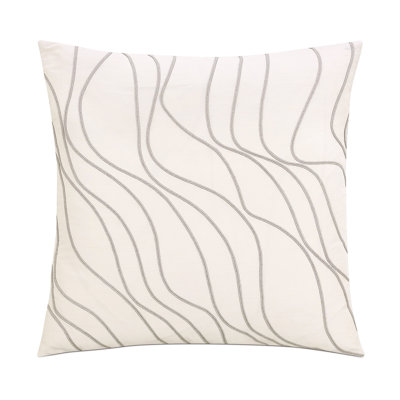 Isolde Appliqued Throw Pillow