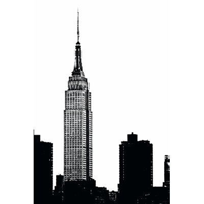 NYC Skyline I - Wrapped Canvas Print