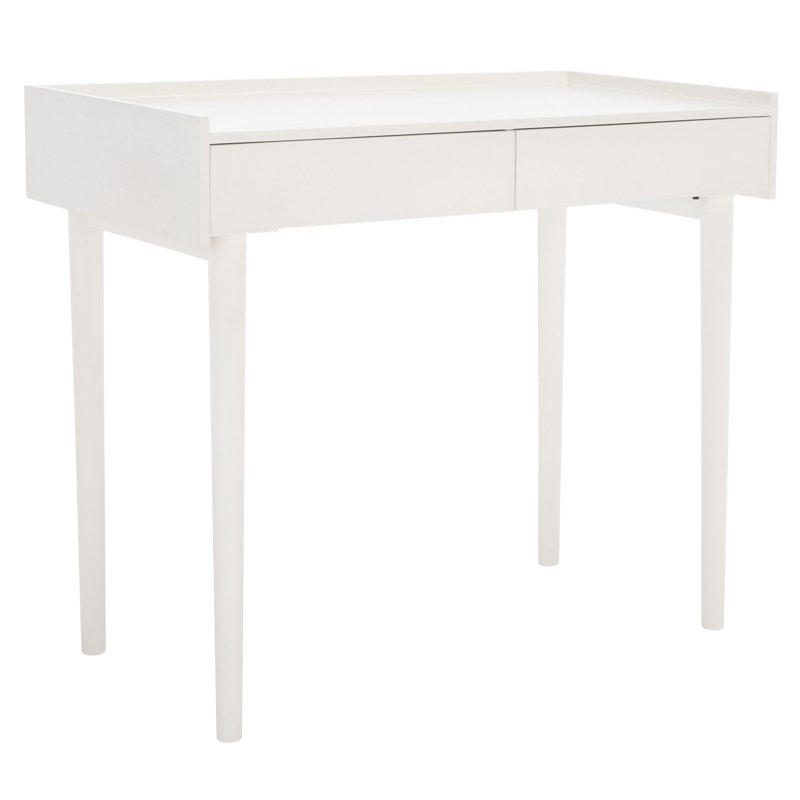 Bureau d'écriture Attis, Blanc antique, Blanc antique