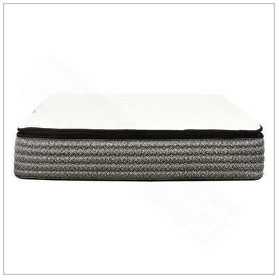 Premium Pocket Coil Hybrid Mattress, Queen, Plush Gel Memory Foam Mattress
