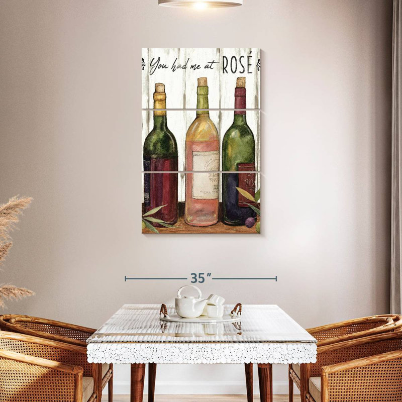 Yarlin Wine Bottles, 45" H x 28" W