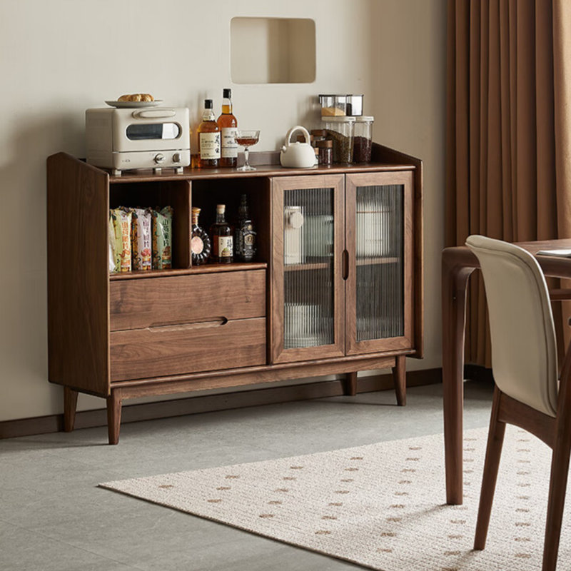 Retro Country Style Simple Sideboard, 39.37" H x 55.12" W x 15.75" D