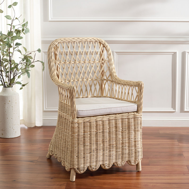 Chaise d'appoint Manon Scallop, Clair naturel