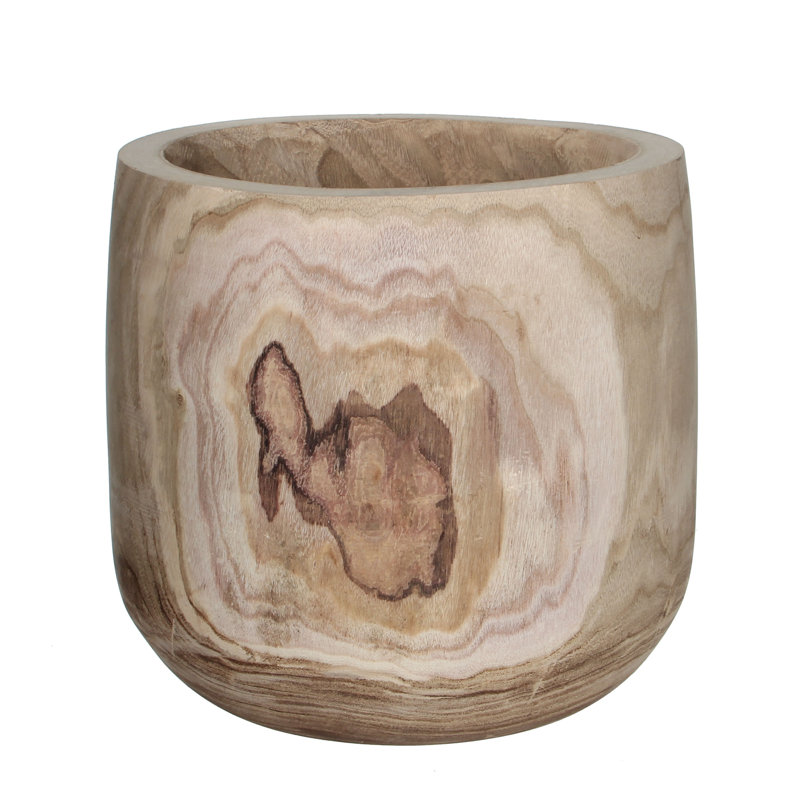Pot de fleurs en bois Marina, H 15,75 po x l 15,75 po x P 15,75 po