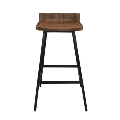 Tabouret de comptoir en bois massif de 27 po Chablis
