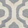 Tapis argent / ivoire en laine Cannen