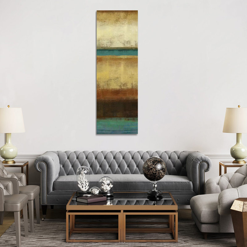 Earth by Allison Pearce - Wrapped Canvas Panoramic Painting, 182.88 cm H x 60.96 cm W x 3.175 cm D