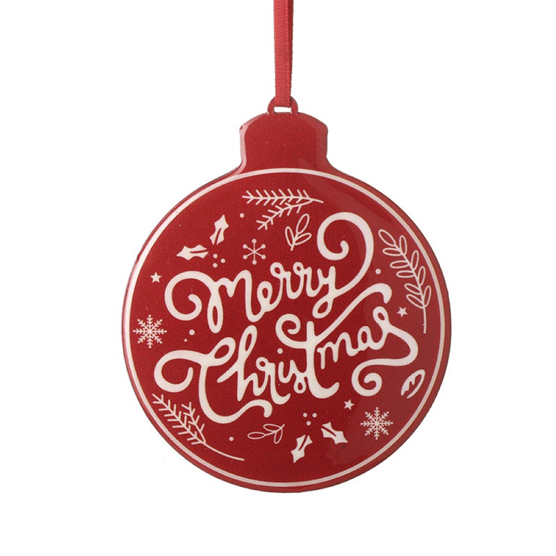 Hanging Merry Christmas Bauble