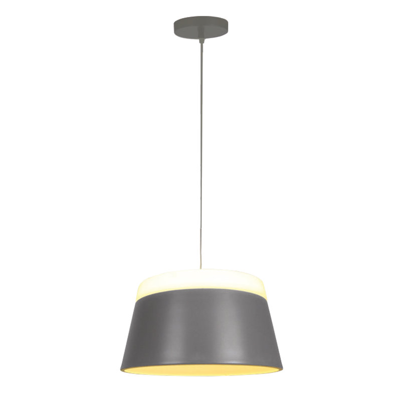 Luminaire suspendu tambour simple à 1 lumière Jazzi