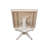 Mylo 36" Solid Wood Pedestal Dining Table