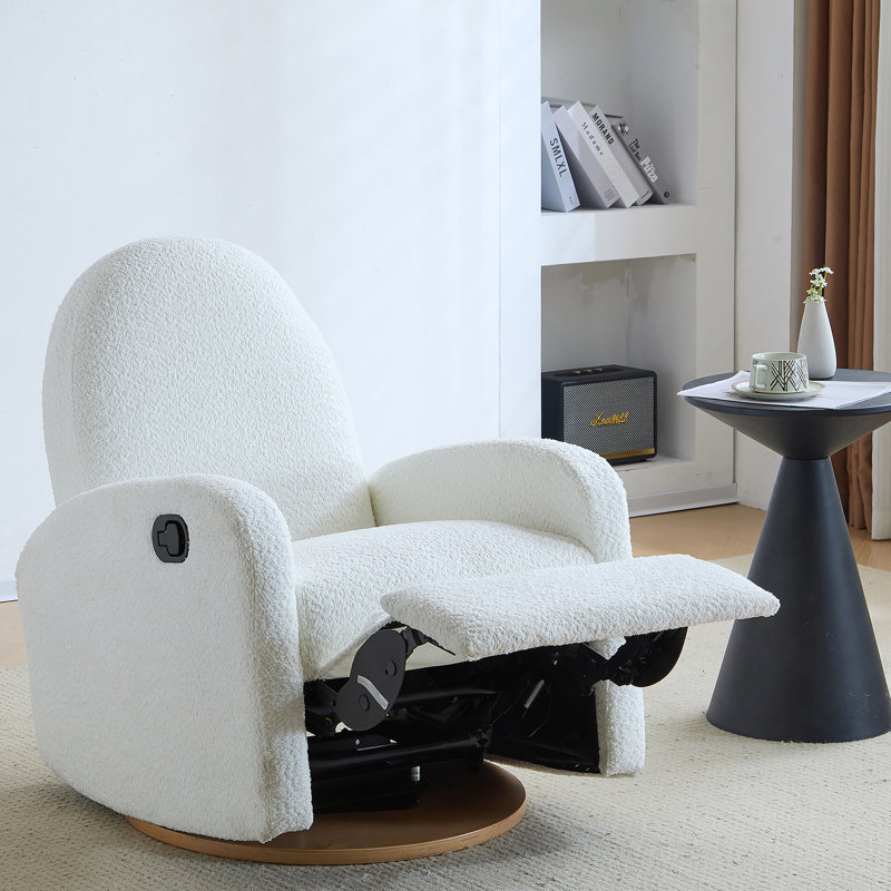 Fauteuil inclinable et pivotant 360, beige, Beige