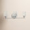 Adley 3 Light Frosted Dimmable Vanity Light