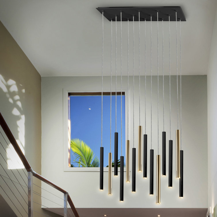 Cortaro Cluster Cylinder LED Pendant