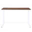 Writing Desk, Walnut & White with USB Port-1547246278