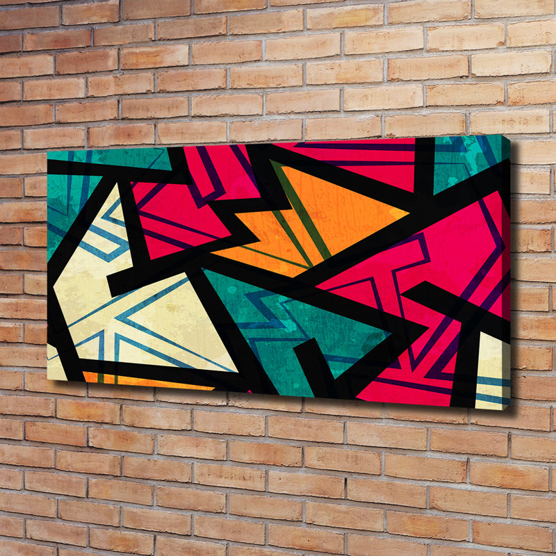 Geometric Background - Wrapped Canvas Print