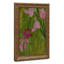 Cadre mural rétro rose et rouge FloralOrnate-408280524