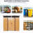6 X 5Ft Metal Storage For Lawn With Ventilation Design - Fresh Air 6Ft Shed Patio To Elements-125768946