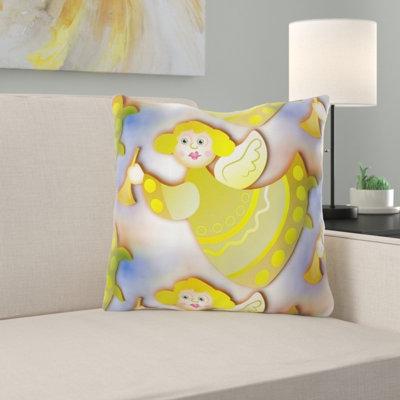 Reversible Throw Pillow
