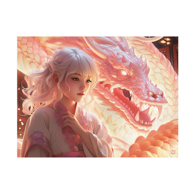 Michael David Ward Guardian Of The Realm Canvas Art