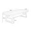 Bureau rectangulaire en bois massif noyer-424182312