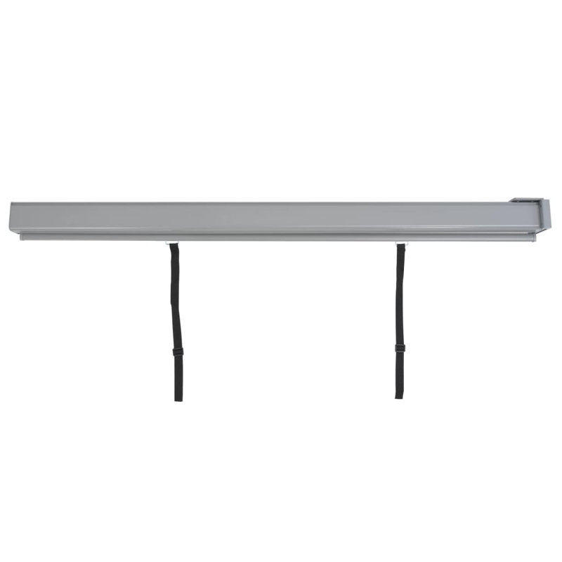 59.1'' W x 60'' D Polyester Cover Retractable Patio Awning, Cream
