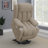 Beca Camel Upholstered Power Lift Recliner-1119024093
