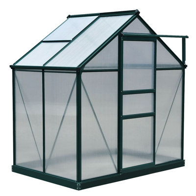 Calhoon 6.2 ft W x 4.3 ft D Hobby Greenhouse
