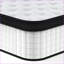 Matelas pour grand lit avec housse tricotée en mousse viscoélastique hybride à 7 zones de 12 pouces blanc neige CertiPUR-US | Mousse et ressort | Grand-1837313888
