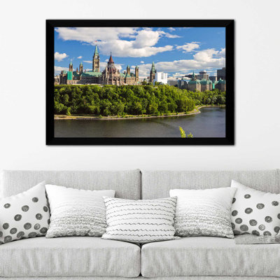 «Oh Canada», reproduction de photo encadrée