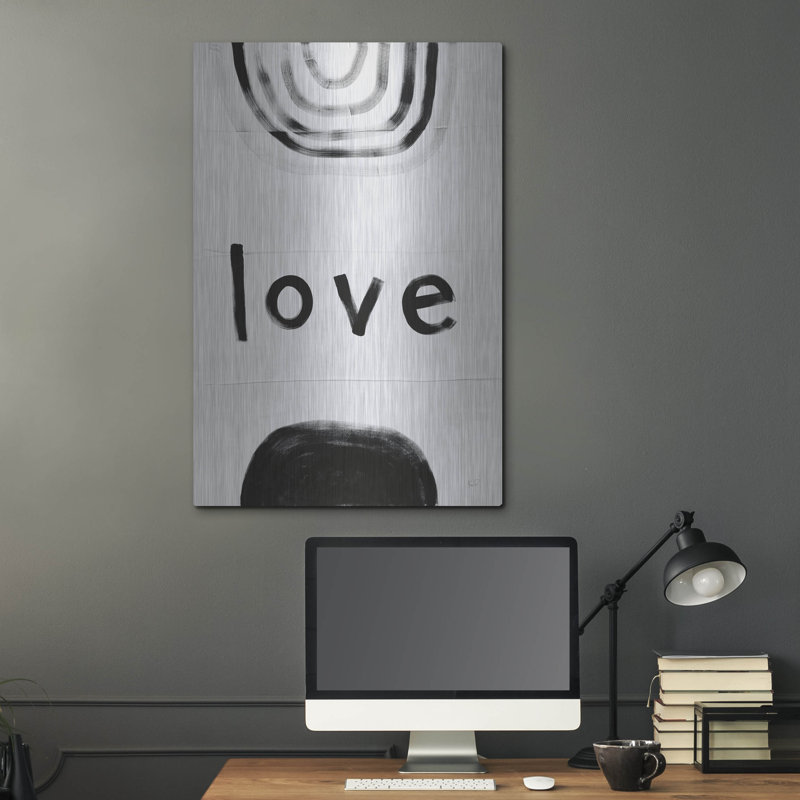 Art mural luxueux «Big Love» par Kent Youngstrom, 24 po x 36 po, H 36 po x l 24 po