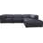 5-Piece Top-Grain Leather Modular Sectional with Ottoman-534108887-492058564
