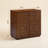NTC Sapa 2 Door Storage Cabinet, Solid Wood Accent Cabinet with Hand-Carved 3D Doors, Modular Storage System, Expandable Cabinet for Living Room & TV Stand, Easy Assembly, Dark Walnut-2068272508