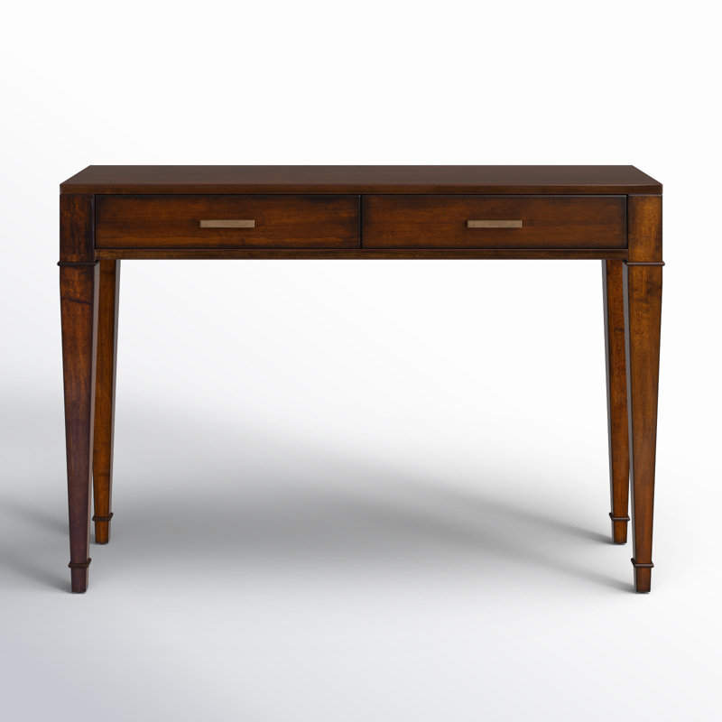 Fayra Mazekine 45" Console Table, Antique Cherry