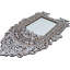 Moorish Flat Wall Mirror