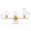 Éclairage pour meuble-lavabo Sullivan Street-938112658-853228968-853228969
