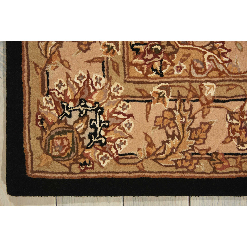 Boothwyn Wool Oriental Indoor Rug, Rectangle 2'6" x 4'