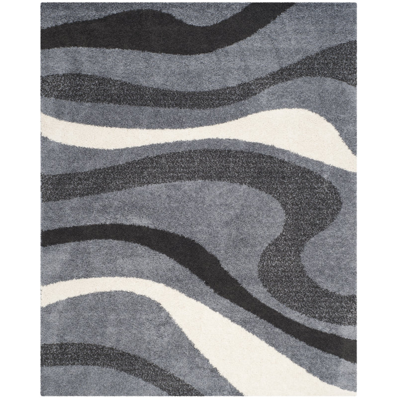 Driffield Shag Performance Abstract Rug, Rectangle 9' x 12'