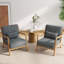 Upholstered Cotton Armchair-1698790052-1698790054