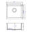 20'' L Fireclay Kitchen Sink