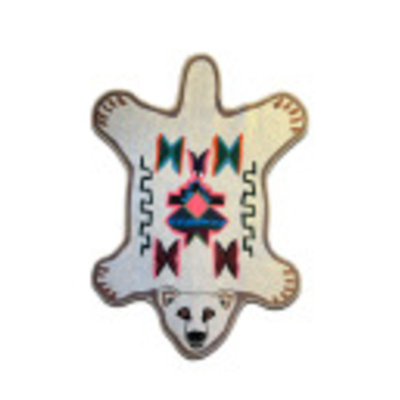 Cute Bear Pattern Machine Washable Rug