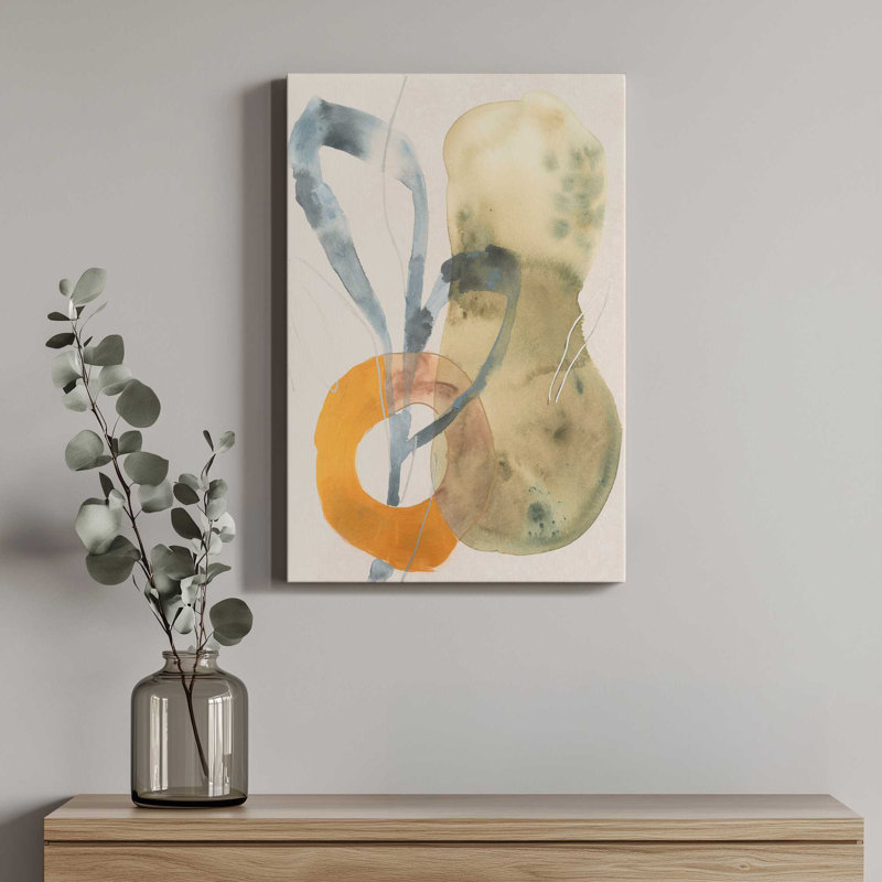«Stone Loop II» par June Erica Vess, reproduction d'art sur toile, H 12 po x l 8 po