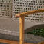 Siège en bois et osier 3 Hampton