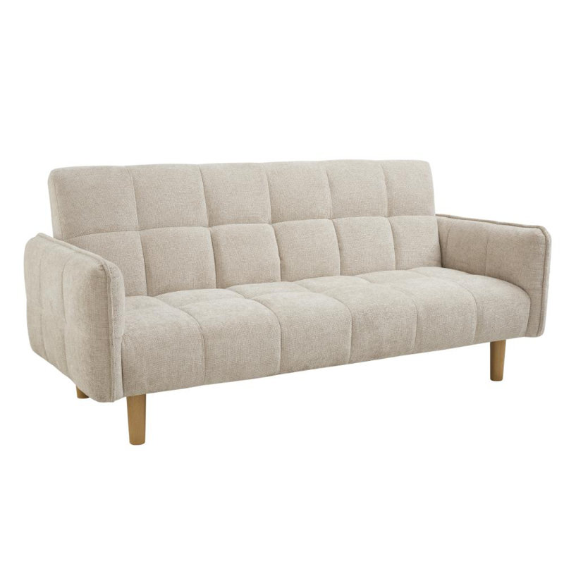 Julian 3 Seater Sofa Bed, Beige
