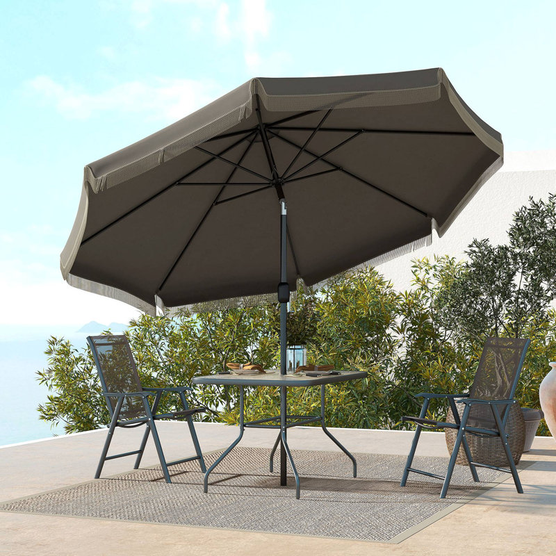 Parasol Jaylianie, Gris foncé