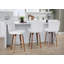 Tabouret de comptoir à hauteur fixe Henry - ensemble de 2-100169972